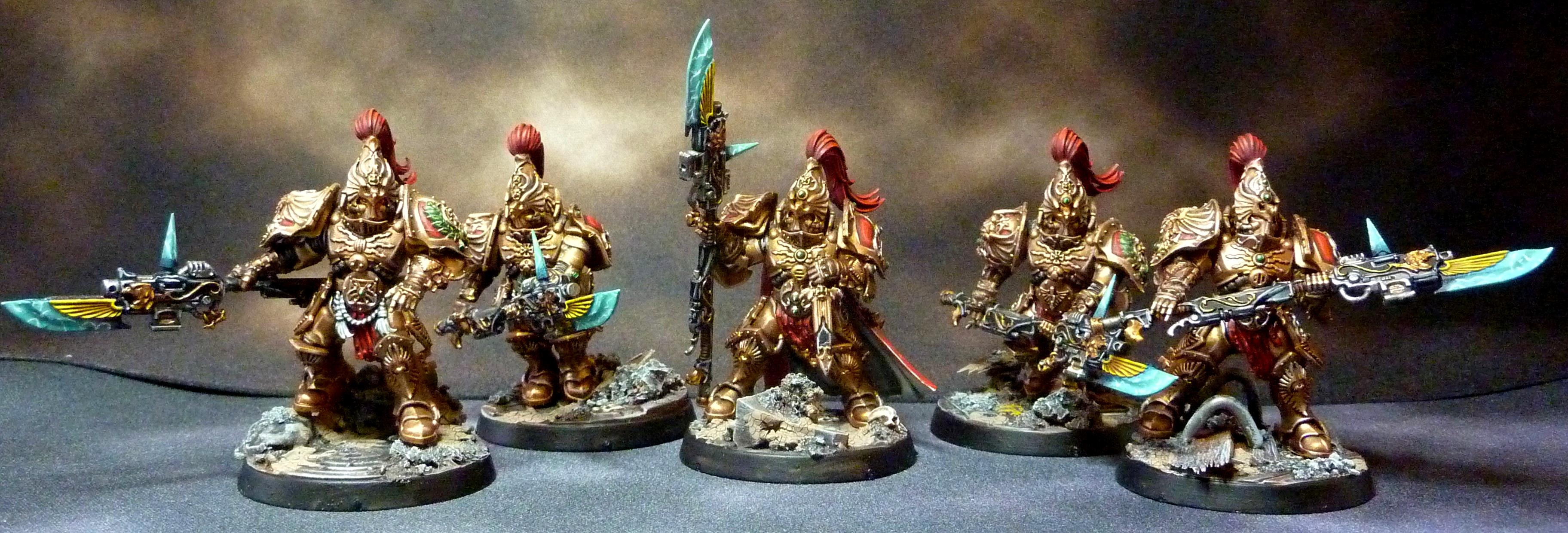 Adeptus Custodes, Custodian Guard Spear Squad Gallery DakkaDakka